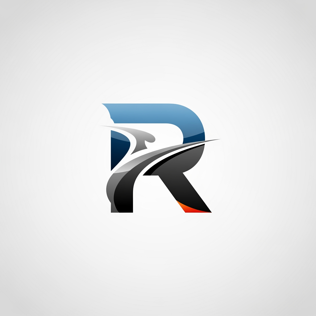 AI Design for make a logo of letter R