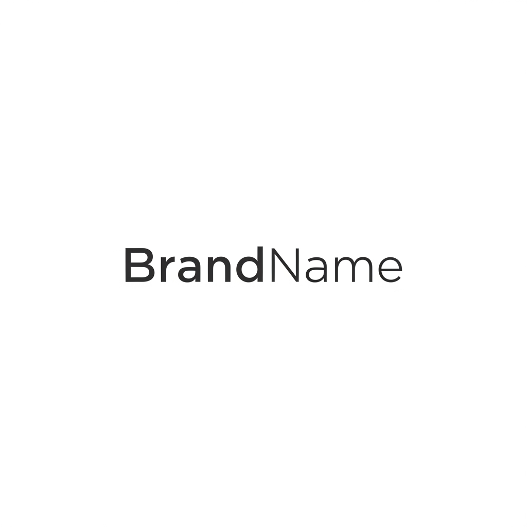 AI Design for ok now give me the name of my brand only remove the logo