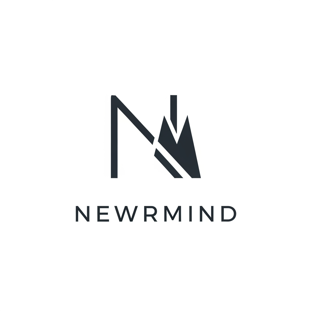 AI Design for create logo for my clothing brand. Name is NewrMind

its clothing brand. so dont include brain. think that we will be putting logo on tshirt. so it should be minimal but creative