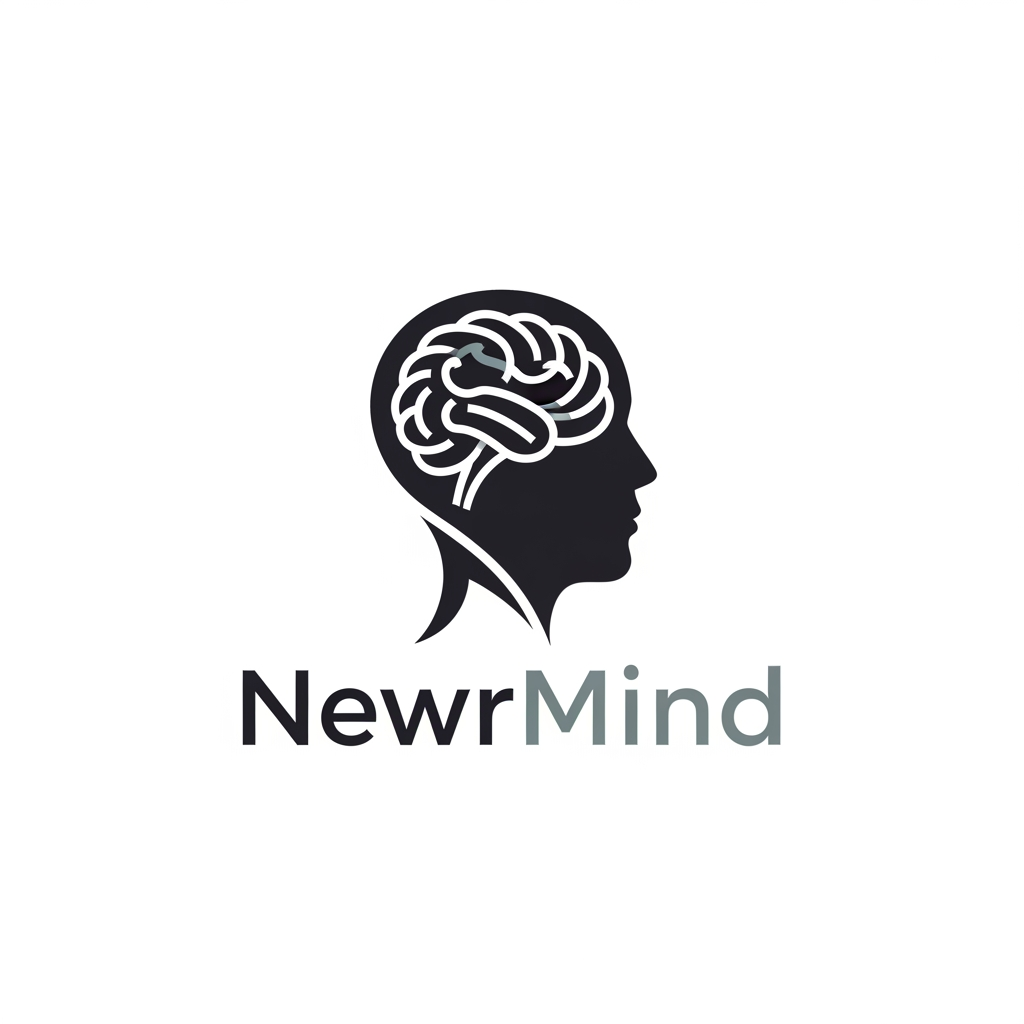AI Design for create logo for my clothing brand. Name is NewrMind
