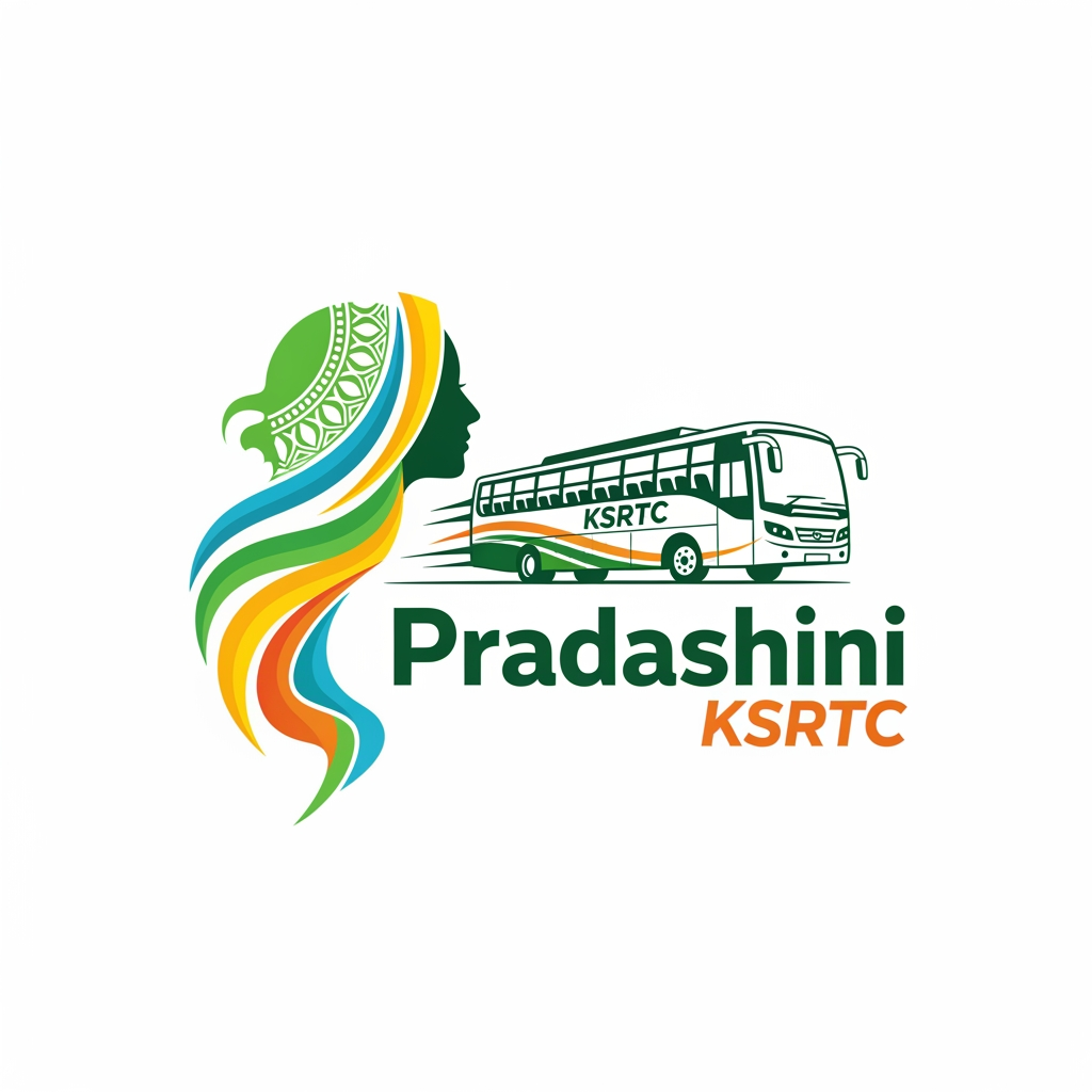 AI Design for Pradashini is a new program that in our town, Kerala, the Prime Minister initiated a program that all the women can travel in the KSRTC with free. There is no money needed. So the same, that's the program name is Pradashini. And our task is to design a logo based on this topic for the Pradashini KSRTC. So new ideas for me.