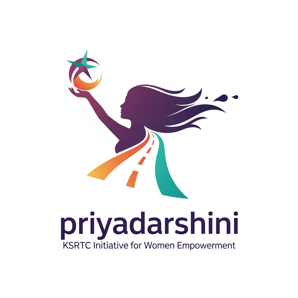 AI Design for "പ്രിയദർശിനി" Logo Making
ലോഗോ ഡിസൈൻ നിർദ്ദേശങ്ങൾ
ലോഗോ സ്ത്രീ ശാക്തീകരണം, സാമൂഹിക സമത്വം, സ്വതന്ത്ര യാത്ര എന്നീ ആശയങ്ങൾ പ്രതിഫലിപ്പിക്കുന്നതായിരിക്കണം.
ലോഗോയിൽ "പ്രിയദർശിനി" പദ്ധതിയുടെ ലക്ഷ്യവും സന്ദേശവും വ്യക്തമായി ഉൾക്കൊള്ളിക്കേണ്ടതാണ്.
ലോഗോ പൂർണ്ണമായും സൃഷ്ടാവിന്റെ സ്വന്തം രൂപകൽപ്പനയായിരിക്കണം. പകർപ്പവകാശ ലംഘനം ഉണ്ടാകാൻ പാടില്ല.
തെരഞ്ഞെടുക്കപ്പെടുന്ന ലോഗോയുടെ എല്ലാ ഉപയോഗാവകാശങ്ങളും KSRTC യ്ക്ക് ആയിരിക്കും.