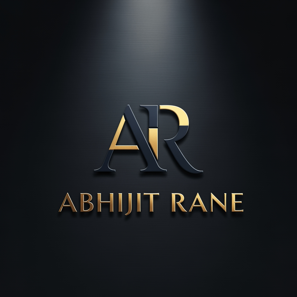 AI Design for make a premium logo with premium color of Abhijit Rane
