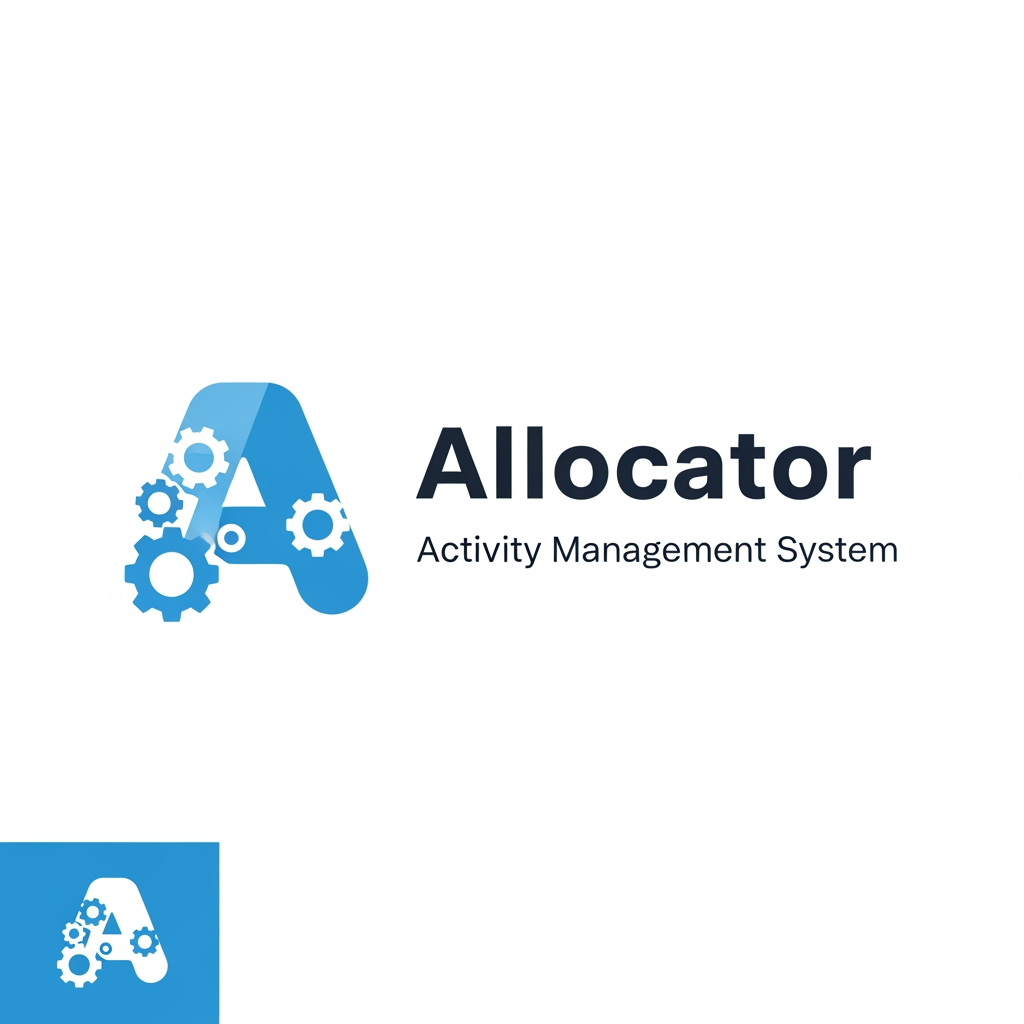 AI Design for Allocator 

Details : It is an Activity management system like TMS. Daily doing office activities are entering in this website.

1.  Color green or blue like Hyz venture logo colors. Choose any one colour.
2.  Simple and unique logo.
3.  Create Logo and create logo icon (for favicon icon).