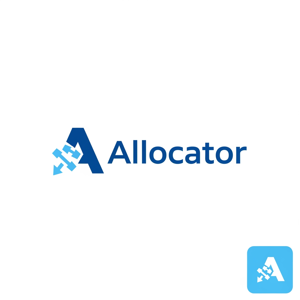 AI Design for Allocator 

Details : It is an Activity management system like TMS. Daily doing office activities are entering in this website.

1.  Color green or blue like Hyz venture logo colors. Choose any one colour.
2.  Simple and unique logo.
3.  Create Logo and create logo icon (for favicon icon).