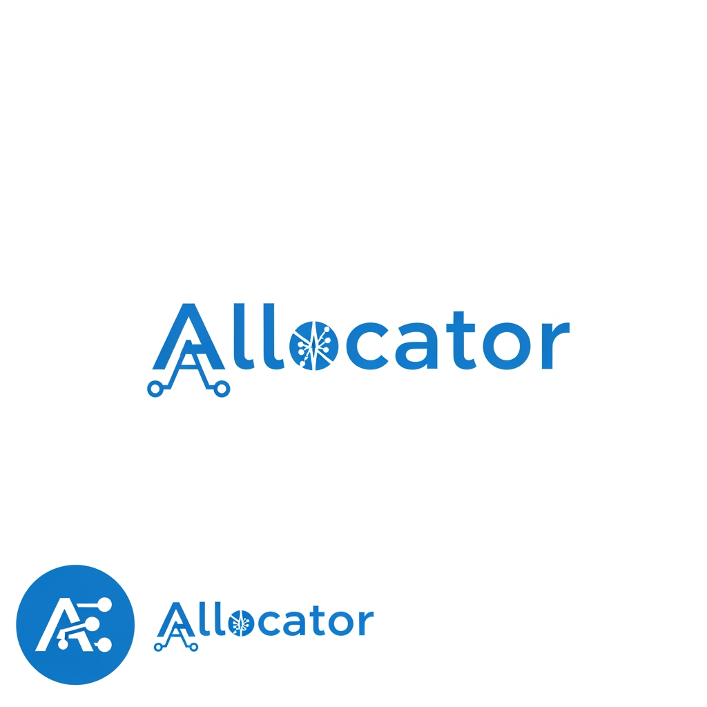 AI Design for Allocator 

Details : It is an Activity management system like TMS. Daily doing office activities are entering in this website.

1.  Color green or blue like Hyz venture logo colors. Choose any one colour.
2.  Simple and unique logo.
3.  Create Logo and create logo icon (for favicon icon).