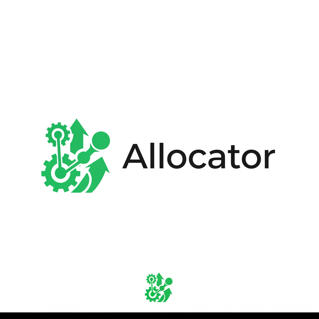 AI Design for Allocator 

Details : It is an Activity management system like TMS. Daily doing office activities are entering in this website.

1.  Color green or blue like Hyz venture logo colors. Choose any one colour.
2.  Simple and unique logo.
3.  Create Logo and create logo icon (for favicon icon).