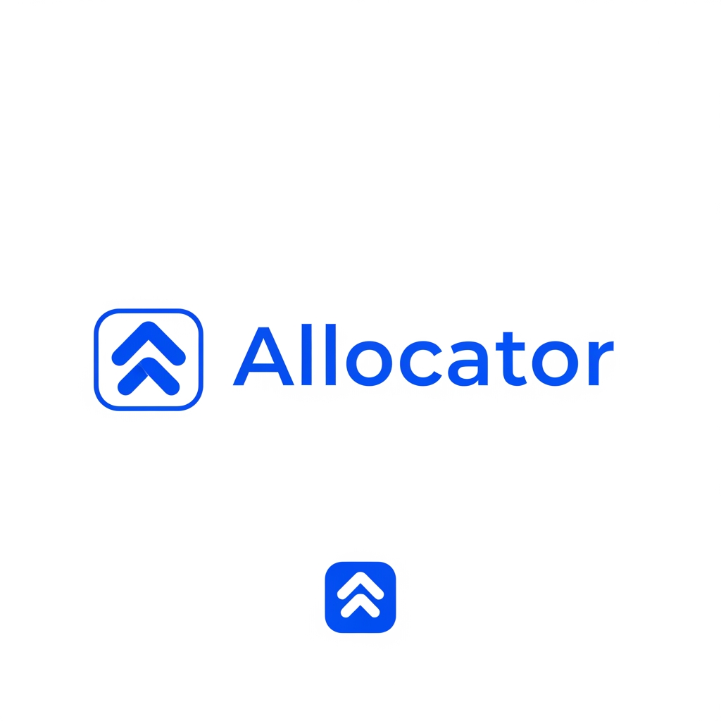 AI Design for Allocator 

Details : It is an Activity management system like TMS. Daily doing office activities are entering in this website.

1.  Color green or blue like Hyz venture logo colors. Choose any one colour.
2.  Simple and unique logo.
3.  Create Logo and create logo icon (for favicon icon).