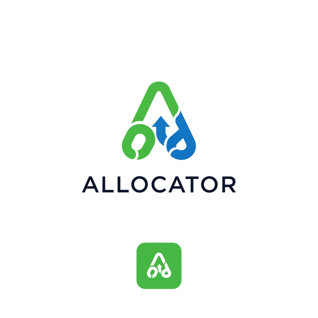 AI Design for Allocator 

Details : It is an Activity management system like TMS. Daily doing office activities are entering in this website.

1.  Color green or blue like Hyz venture logo colors. Choose any one colour.
2.  Simple and unique logo.
3.  Create Logo and create logo icon (for favicon icon).