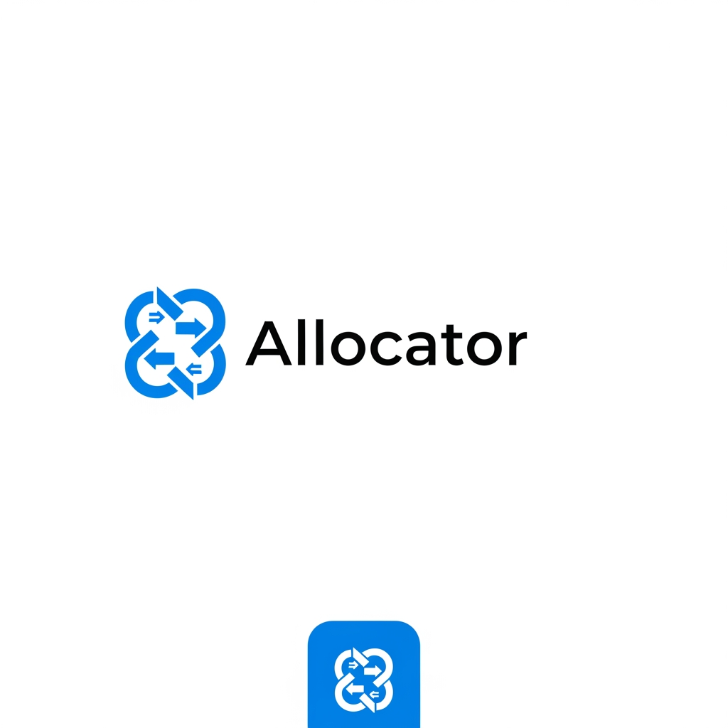 AI Design for Allocator 

Details : It is an Activity management system like TMS. Daily doing office activities are entering in this website.

1.  Color green or blue like Hyz venture logo colors. Choose any one colour.
2.  Simple and unique logo.
3.  Create Logo and create logo icon (for favicon icon).