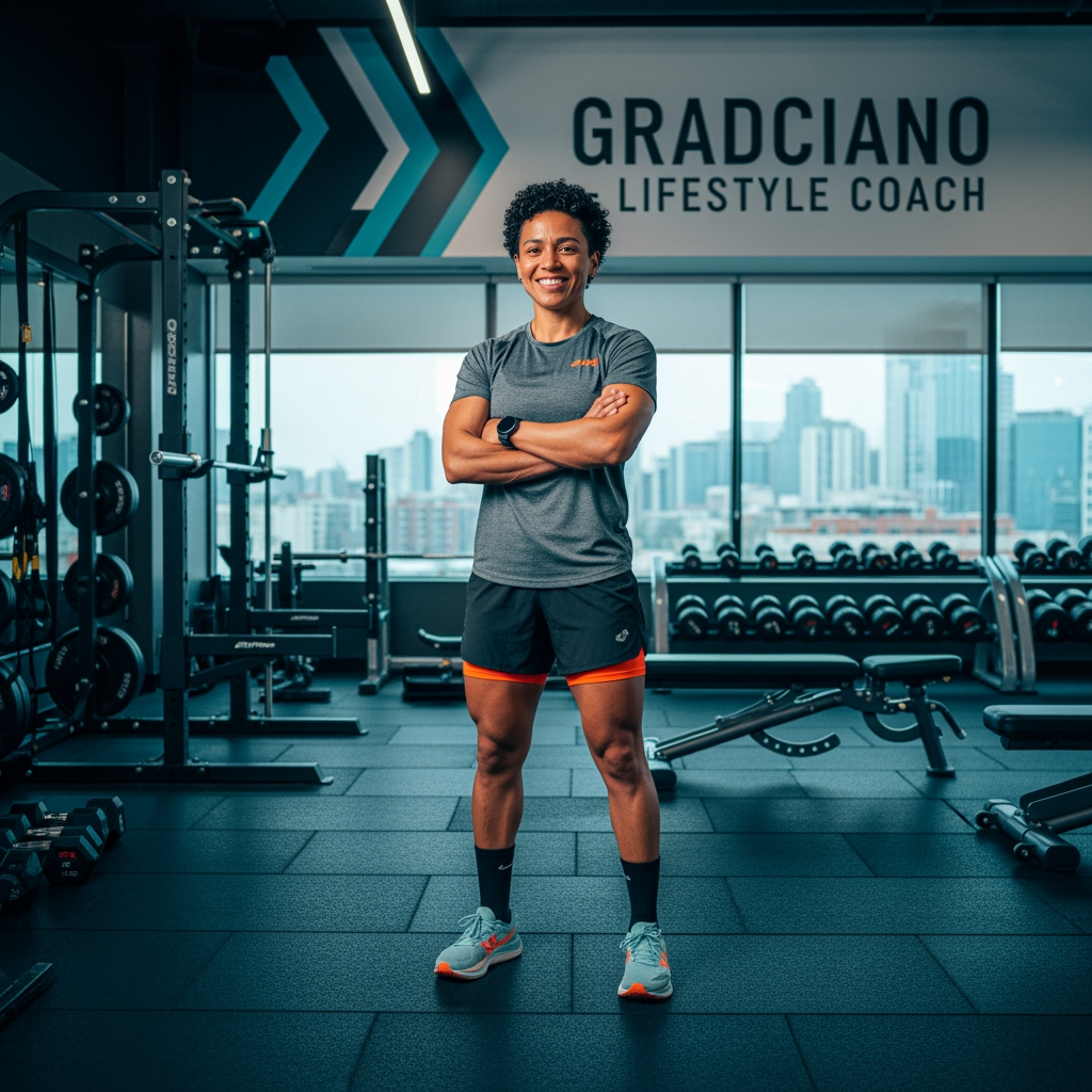 AI Design for sportief mijn naam is gradciano lifestyle coach