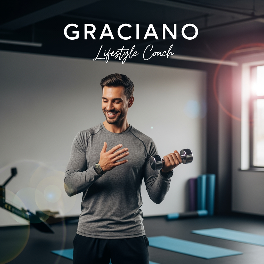 AI Design for sportief mijn naam is gradciano lifestyle coach