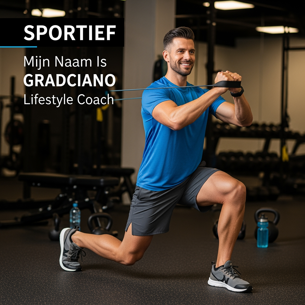 AI Design for sportief mijn naam is gradciano lifestyle coach