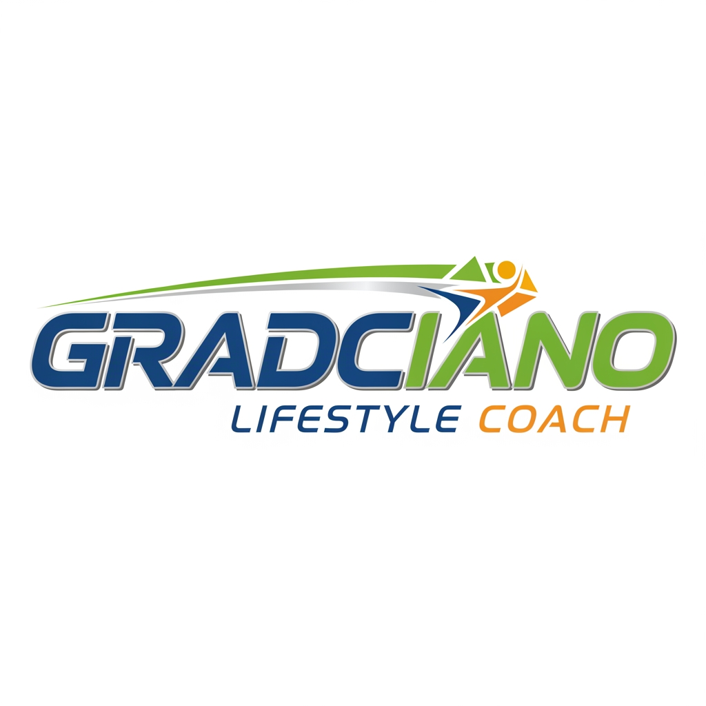 AI Design for sportief mijn naam is gradciano lifestyle coach logo