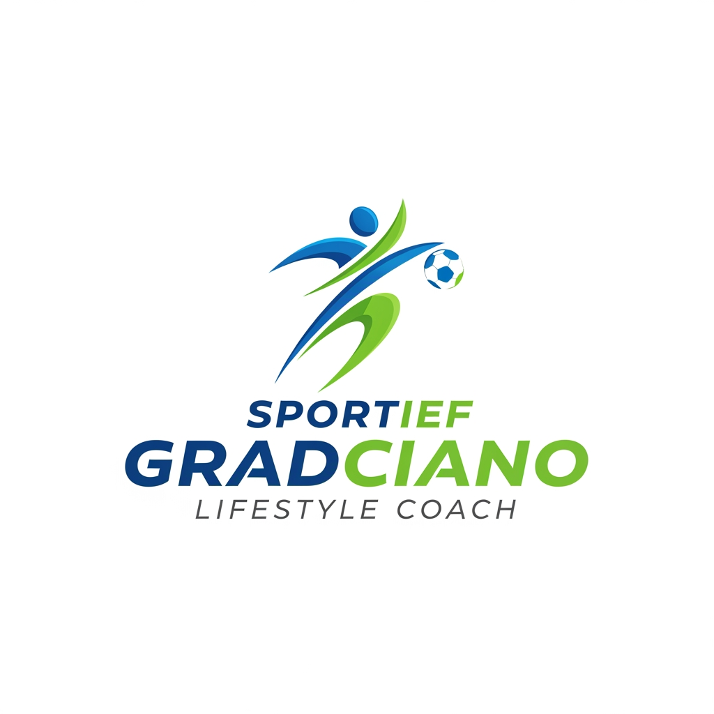 AI Design for sportief mijn naam is gradciano lifestyle coach logo