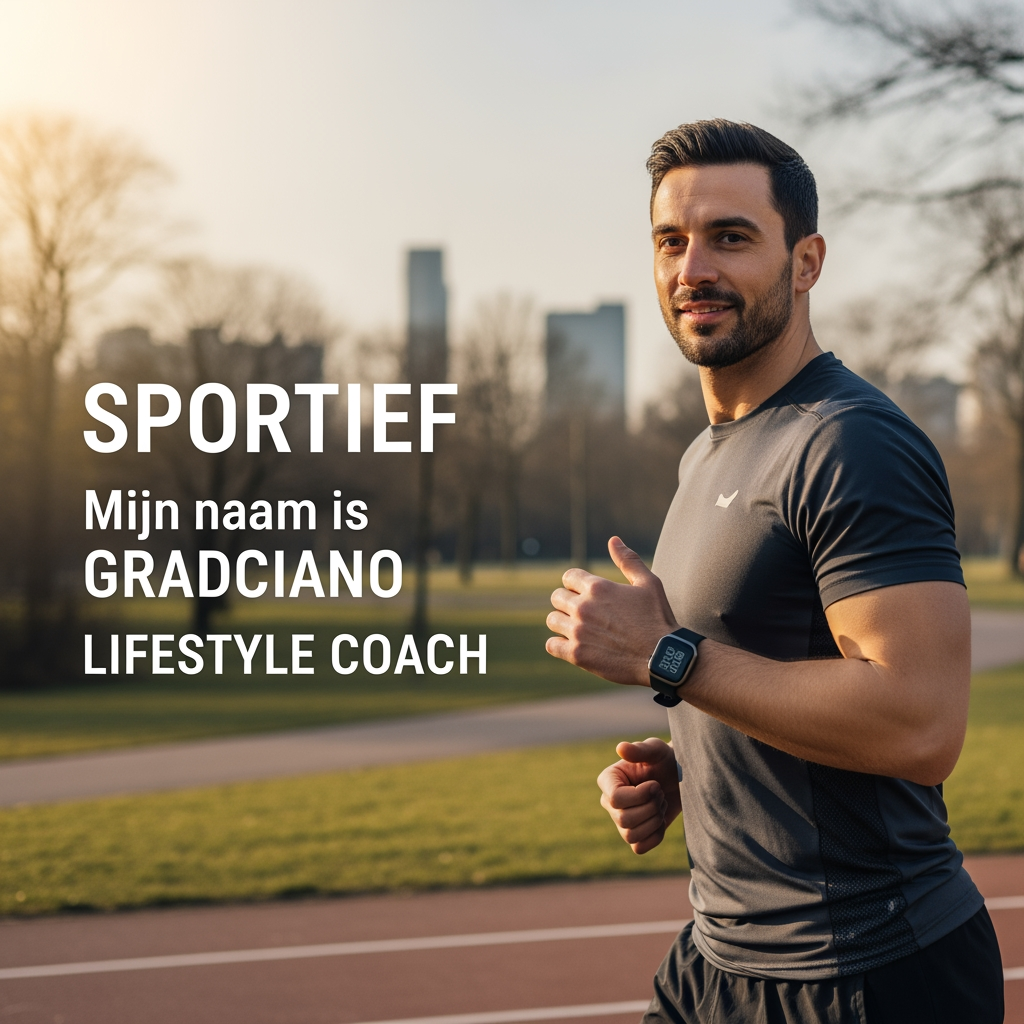 AI Design for sportief mijn naam is gradciano lifestyle coach