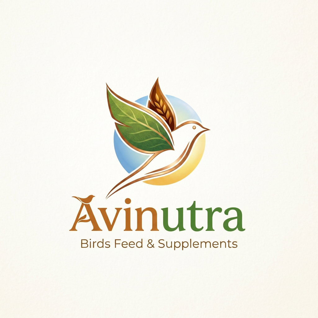 AI Design for i want to create a logo for my birds feed and supplement Brand 
Brand name : Avinutra