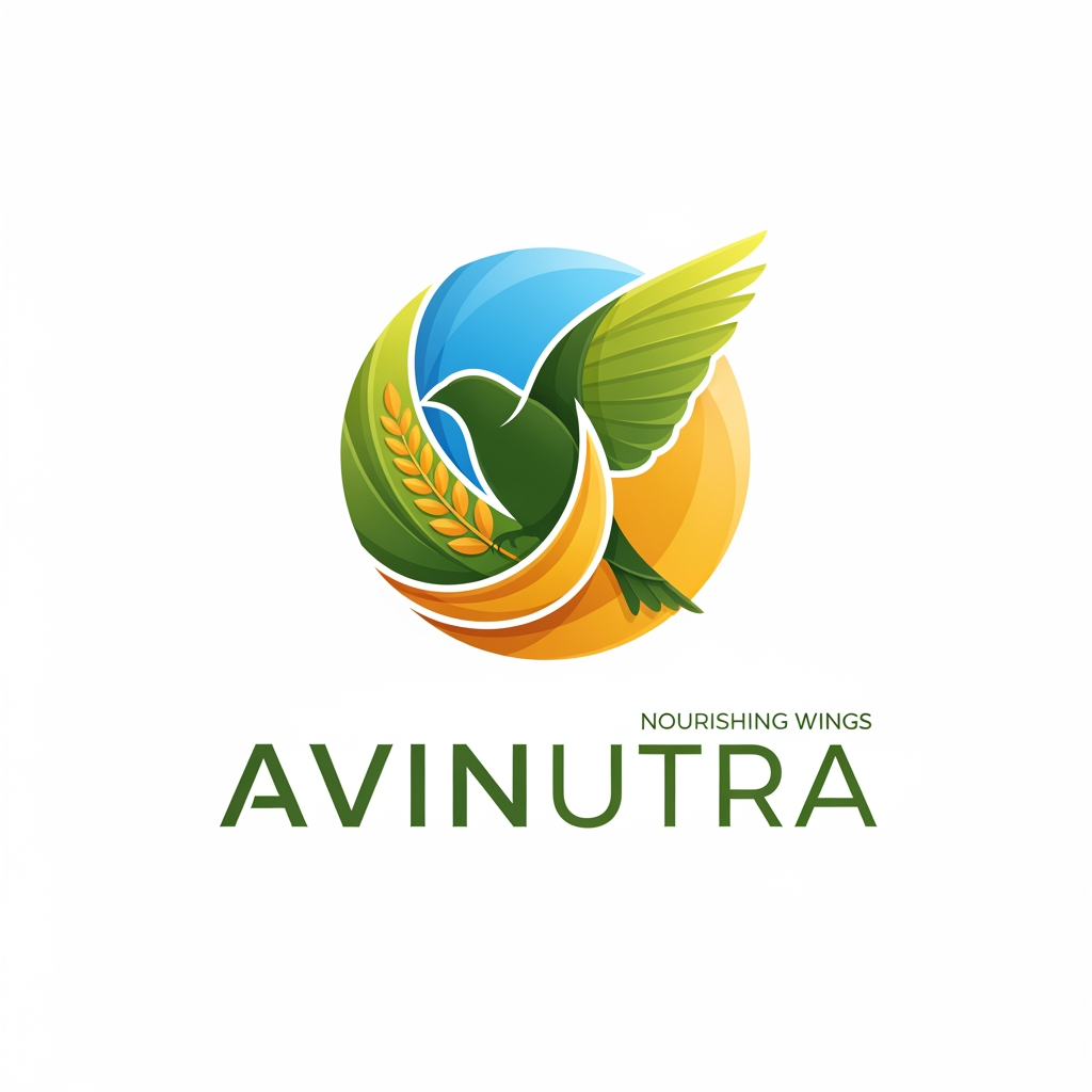 AI Design for i want to create a logo for my birds feed and supplement Brand 
Brand name : Avinutra
