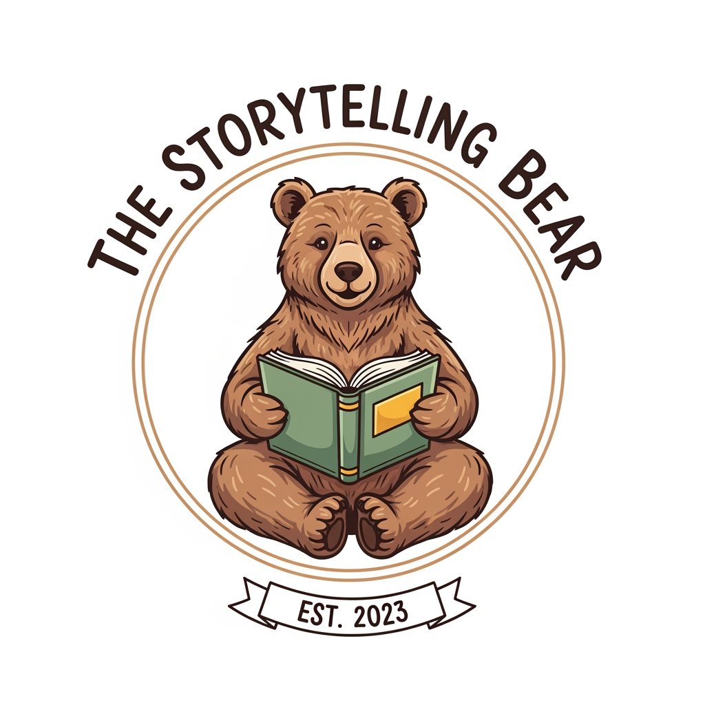 AI Design for CREATA A LOGO ON The Storytelling Bear
