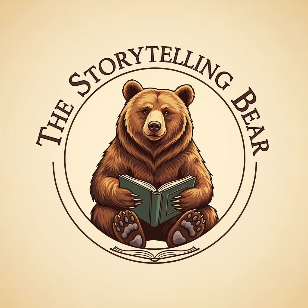 AI Design for CREATA A LOGO ON The Storytelling Bear