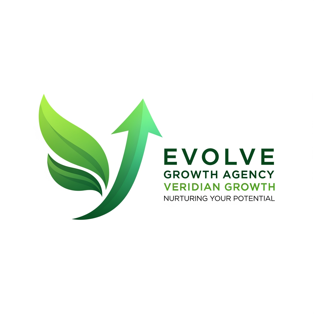 AI Design for create amordern symbolic logo for my growth ageny