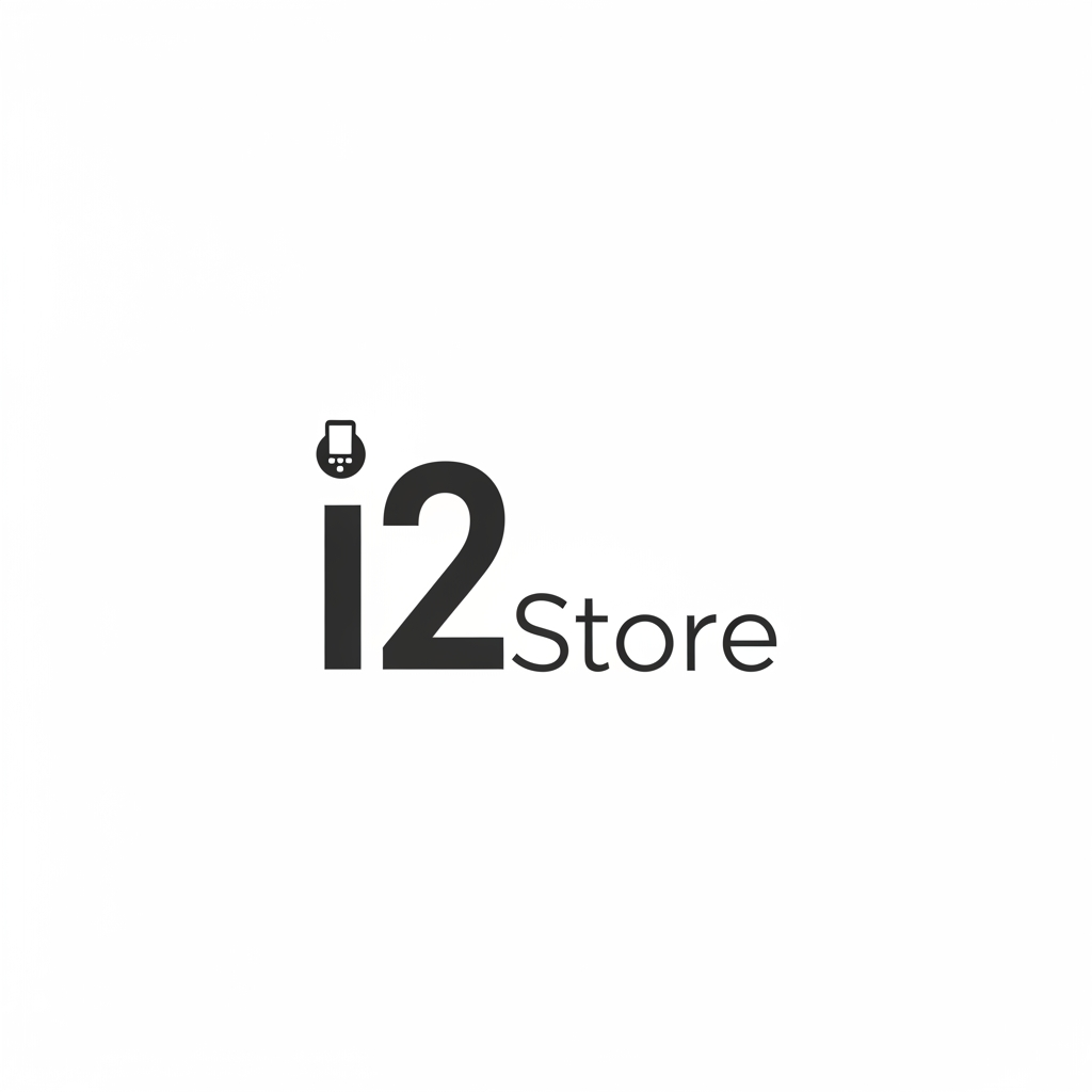 AI Design for i started in new store for mobile i want logo simple and creative name is i 2 store