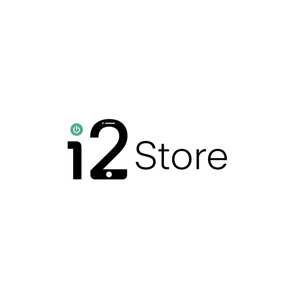 AI Design for i started in new store for mobile i want logo simple and creative name is i 2 store
