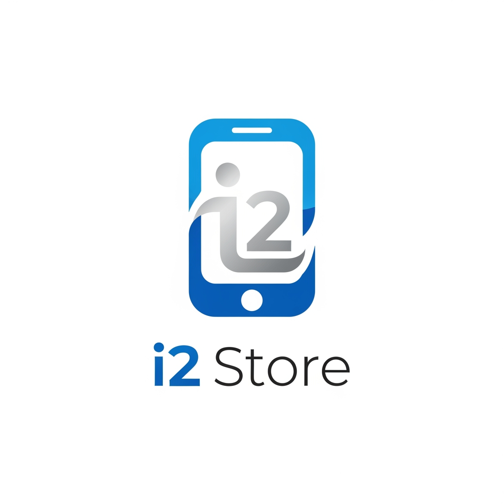 AI Design for i started in new store for mobile i want logo simple and creative name is i 2 store