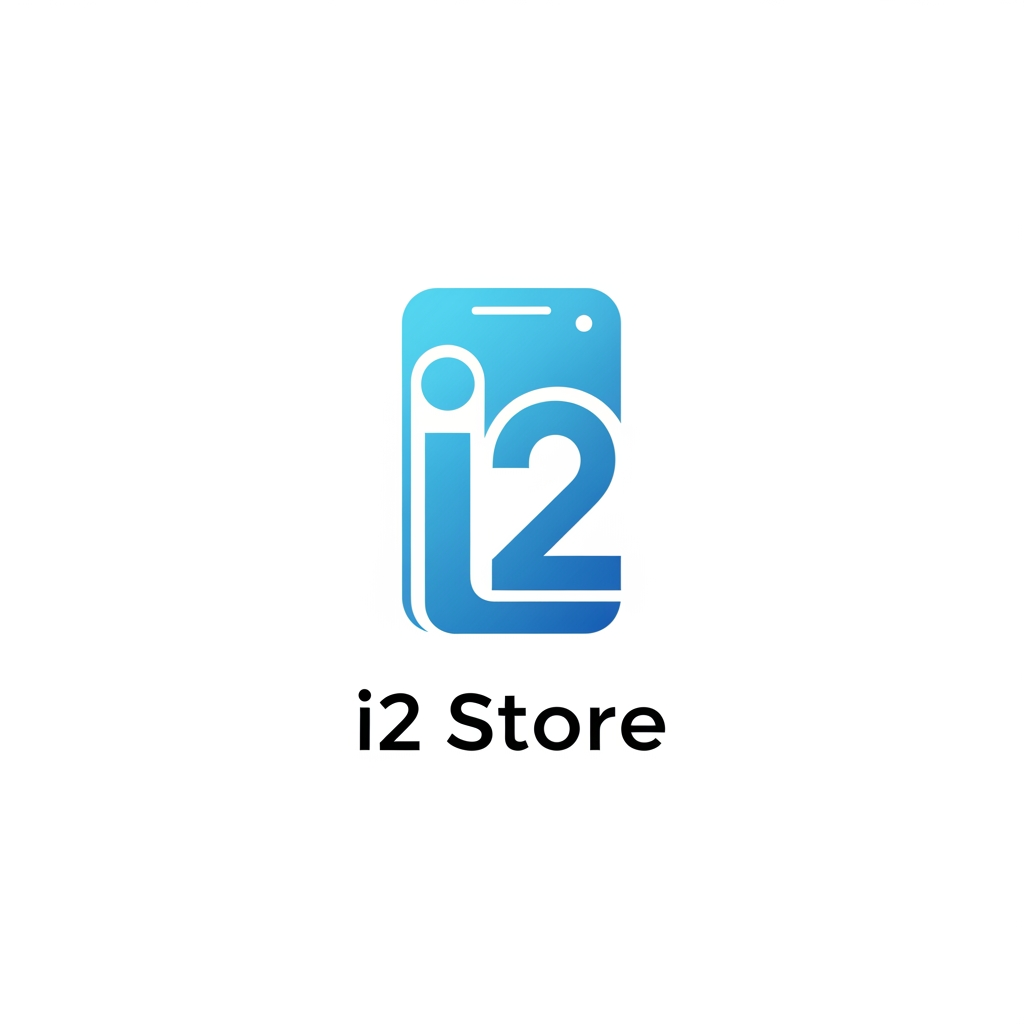 AI Design for i started in new store for mobile i want logo simple and creative name is i 2 store