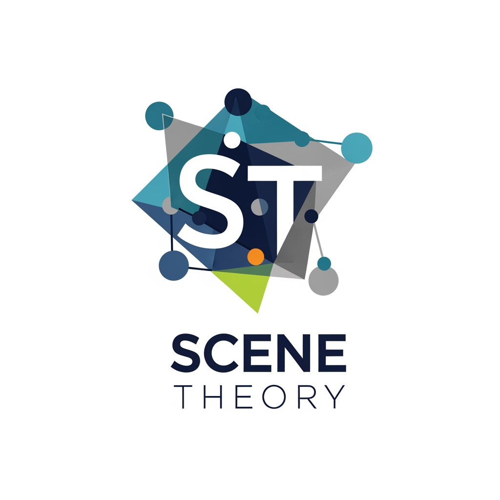 AI Design for scene theory logo