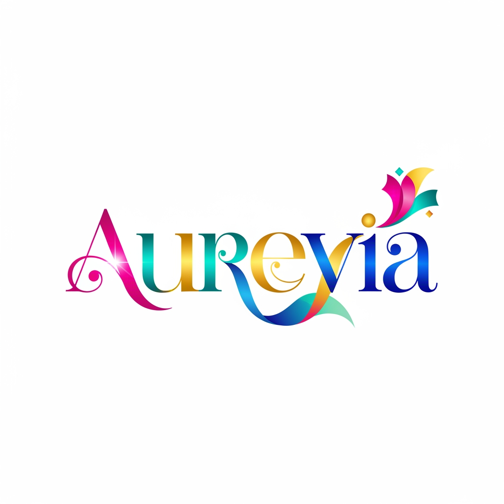 AI Design for BRAND NAME IS Aurevia with colour full