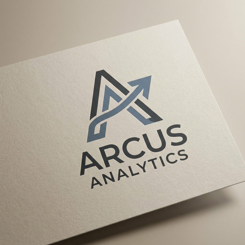 AI Design for A professional, minimalist company logo design featuring sleek geometric lines and a modern aesthetic. The design should be clean, scalable, and sophisticated, presented on a neutral matte background to emphasize the precision of the form and professional brand identity.