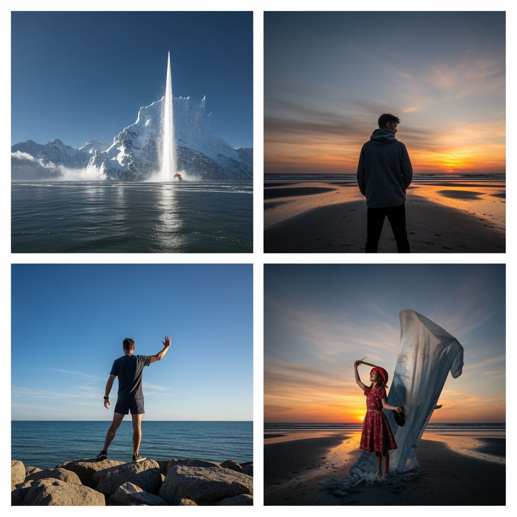AI Design for show the first set of images you created