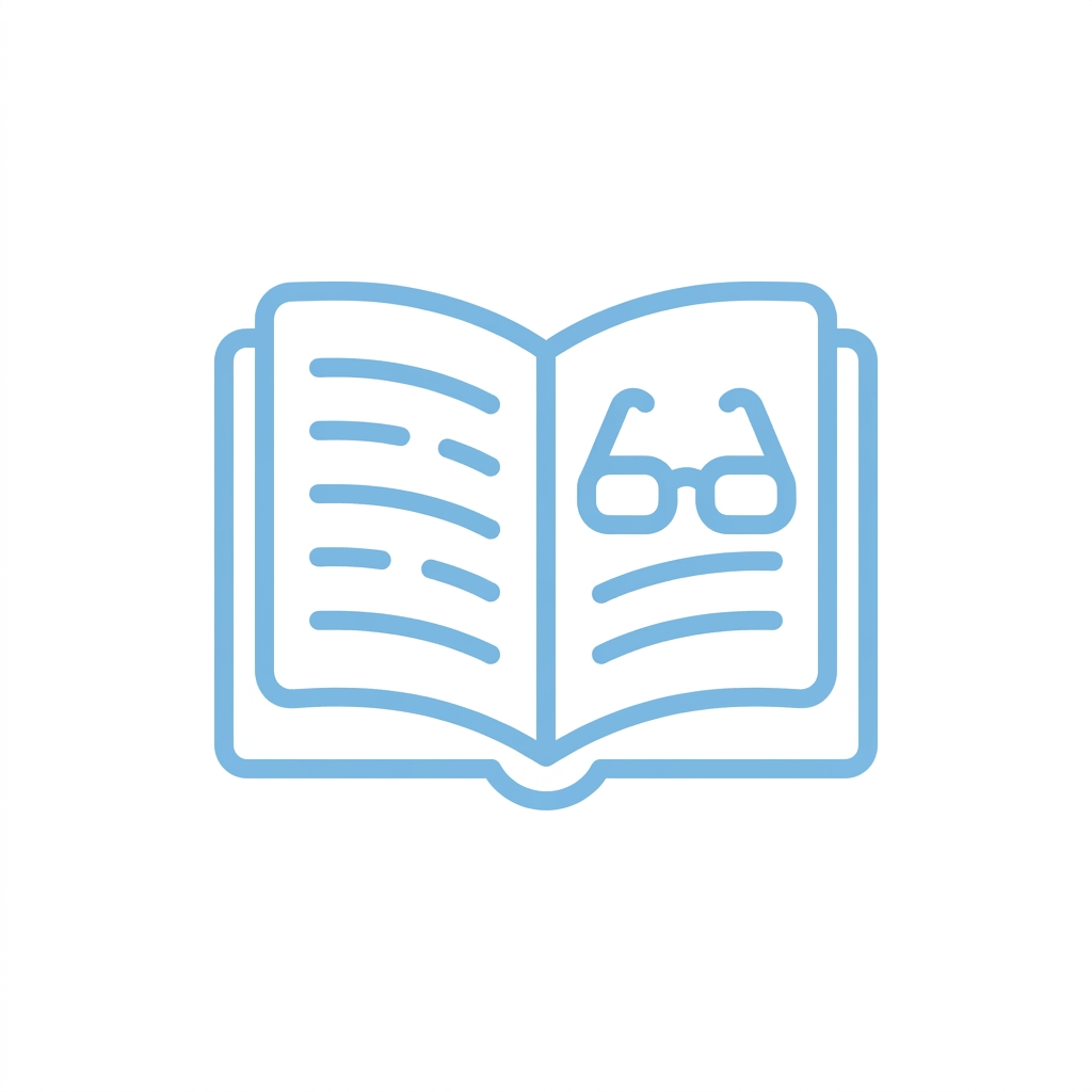 AI Design for Создай одну простую и понятную картинку-символ 📖 Reading для детей и взрослых с аутизмом. . символ должен передавать одно действие, предмет или эмоцию без лишних деталей и фона.
Требования:
Стиль должен быть похож на стиль приложенной картинки, но другим цветом.
Минималистичный стиль.
Используй легкие цвета.
Один символ на картинку.
Высокий контраст.
Без текста и подписей.
Чёткие контуры и простые формы.
Дружелюбный, спокойный визуальный стиль.
Размер и композиция одинаковы для всех символов.