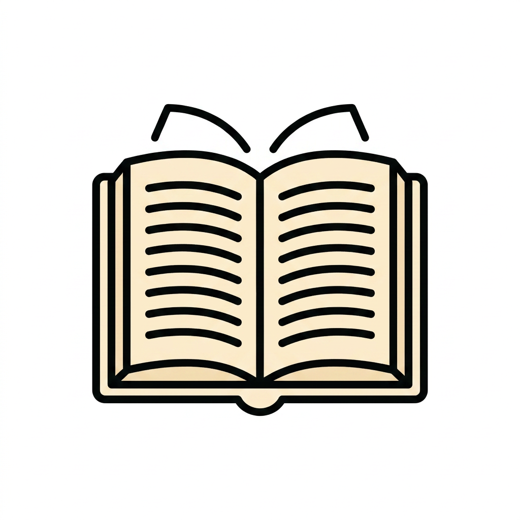 AI Design for Создай одну простую и понятную картинку-символ 📖 Reading для детей и взрослых с аутизмом на основе прикрепленного примера и абсолютно точно на основе этой эмоджи - 📖 . Символ должен передавать одно действие, предмет или эмоцию без лишних деталей и фона.
Требования:
Используй легкие цвета.
Один символ на картинку.
Высокий контраст.
Без текста и подписей.
Чёткие контуры и простые формы.
Дружелюбный, спокойный визуальный стиль.
Размер и композиция одинаковы для всех символов.