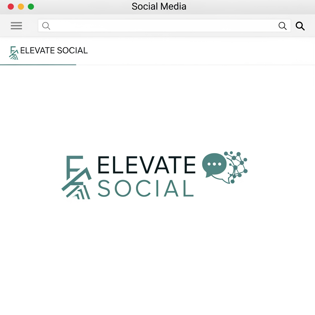 AI Design for i have a social media agency . so, now i have to build a site in that i need alogo of branding my agency name on top left