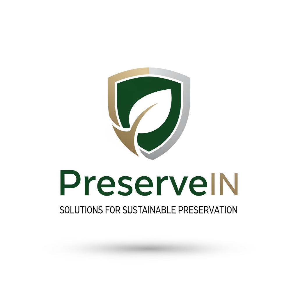 AI Design for Create a logo for a brand named PreserveIn.