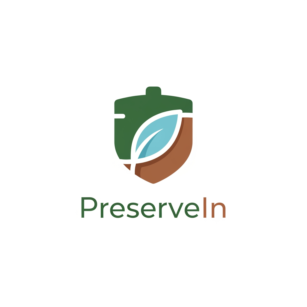 AI Design for Create a logo for a brand named PreserveIn.