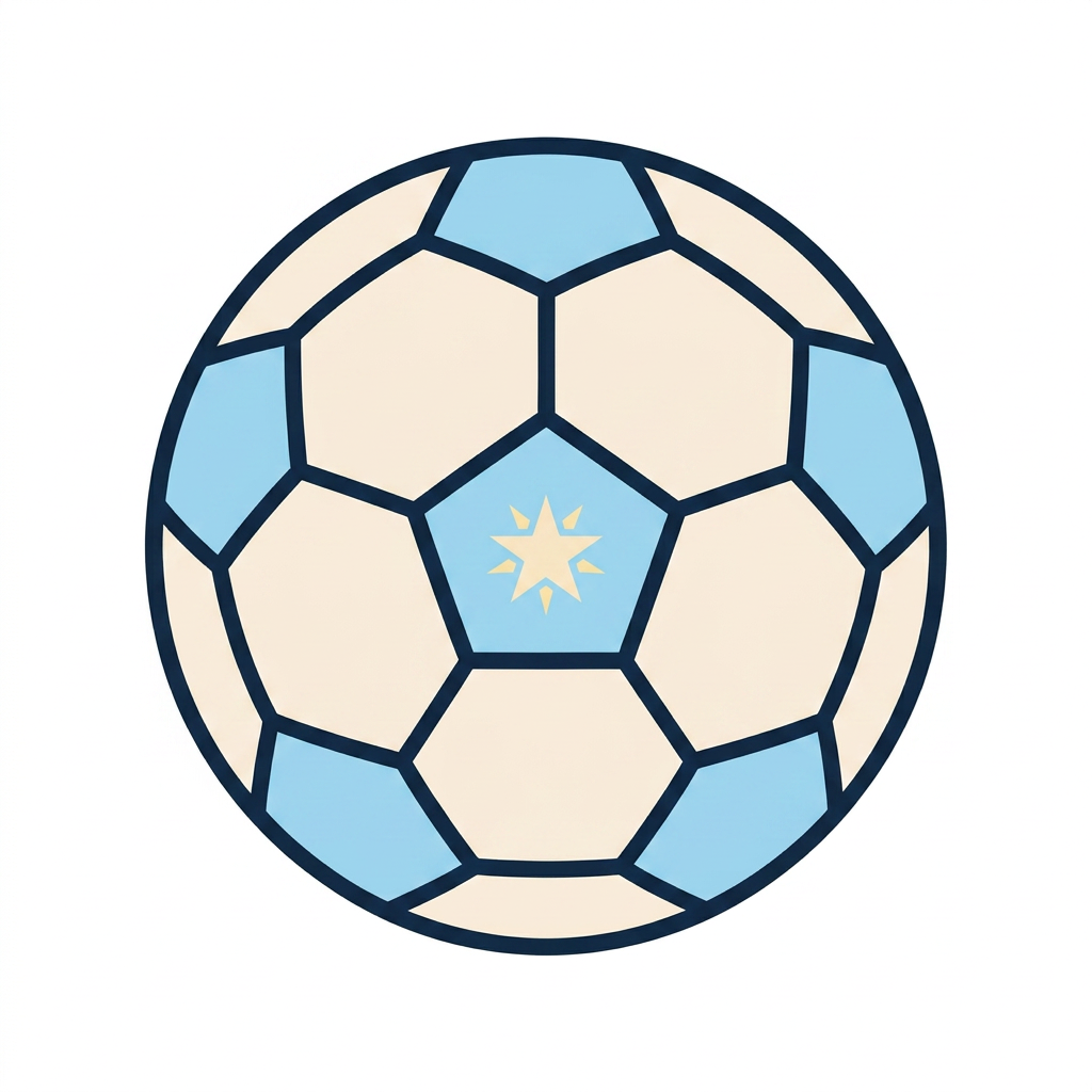 AI Design for Создай простую и понятную картинку-символ современный ⚽ Sports для детей и взрослых с аутизмом. Символ должен передавать одно действие, предмет или эмоцию без лишних деталей и фона. Белый фон.
Требования:
Минималистичный стиль.
Используй легкие цвета.
Один символ на картинку.
Высокий контраст.
Без текста и подписей.
Чёткие контуры и простые формы.
Дружелюбный, спокойный визуальный стиль.
Размер и композиция одинаковы для всех символов.