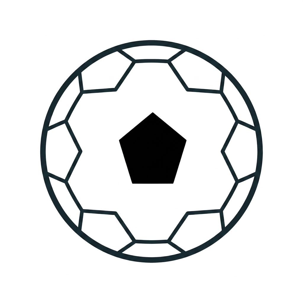 AI Design for создай другой более простой футбольный мяч