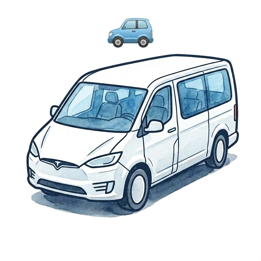 AI Design for Создай картинку белой машины в стиле прикрепленного фото и в стиле эмоджи 🚙 с белым фоном
