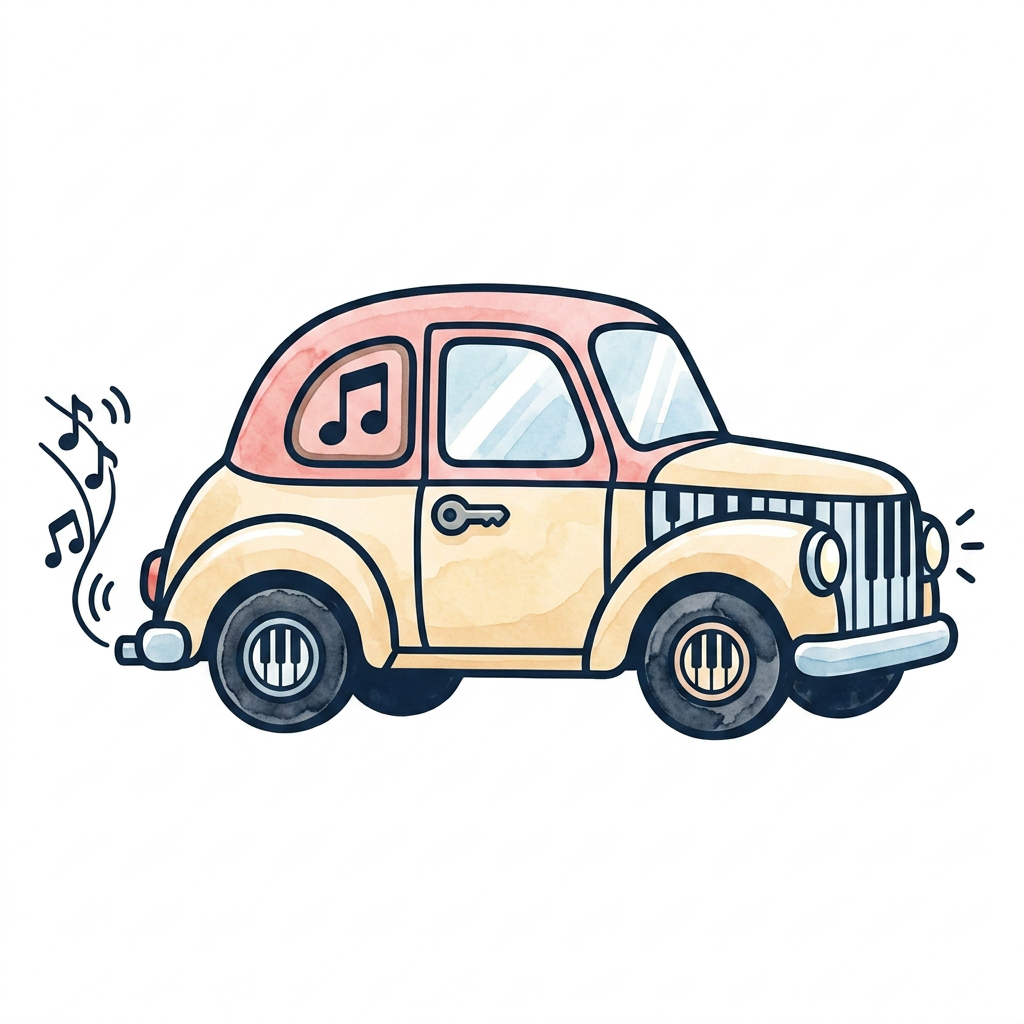 AI Design for Создай картинку машина на основе прикрепленной картинки и эмоджи 🚗