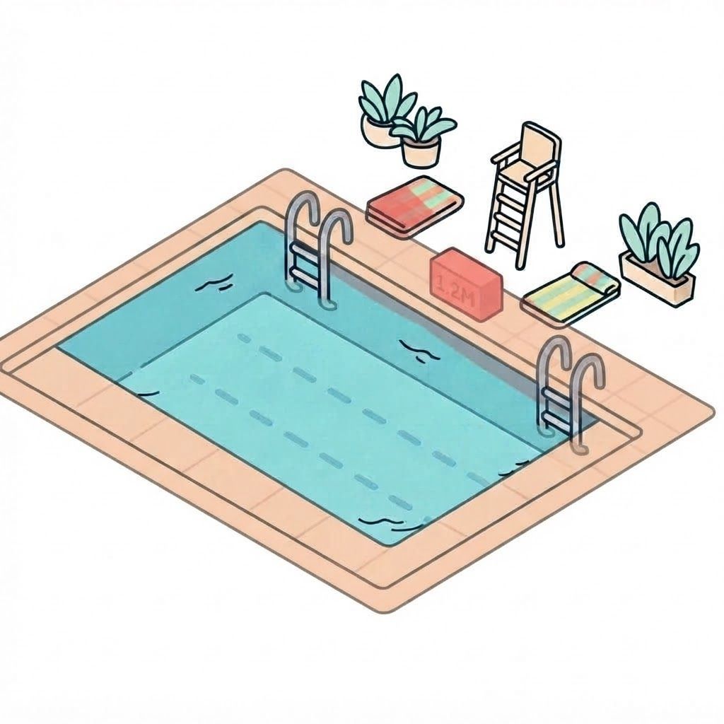 AI Design for The area highlighted in semi-transparent red in this image indicates where to make changes. Убери эту часть бассй