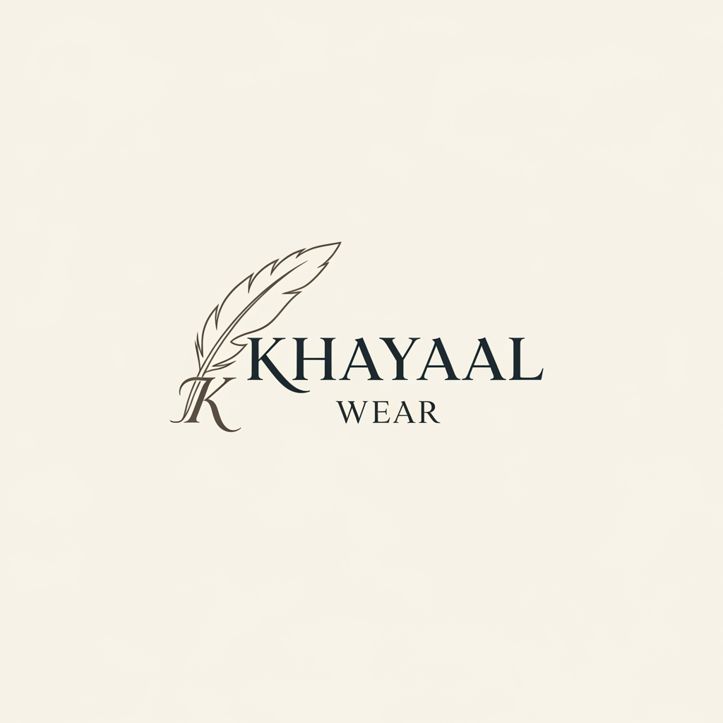 AI Design for Khayaal Wear is a premium apparel brand inspired by timeless poetry and thoughtful expression. Created for dreamers, artists, deep thinkers, and old souls, each piece transforms meaningful words into wearable art. We draw from the works of legendary poets and present them through minimal, aesthetic designs that carry emotion, depth, and character.

More than clothing, Khayaal Wear is a way of expressing what cannot always be spoken. For those who find beauty in words, silence, and reflection.

make a logo