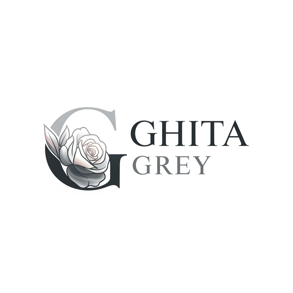 AI Design for CREATE A BEAUTIFUL LOGO COSMETICS GHITA GREY