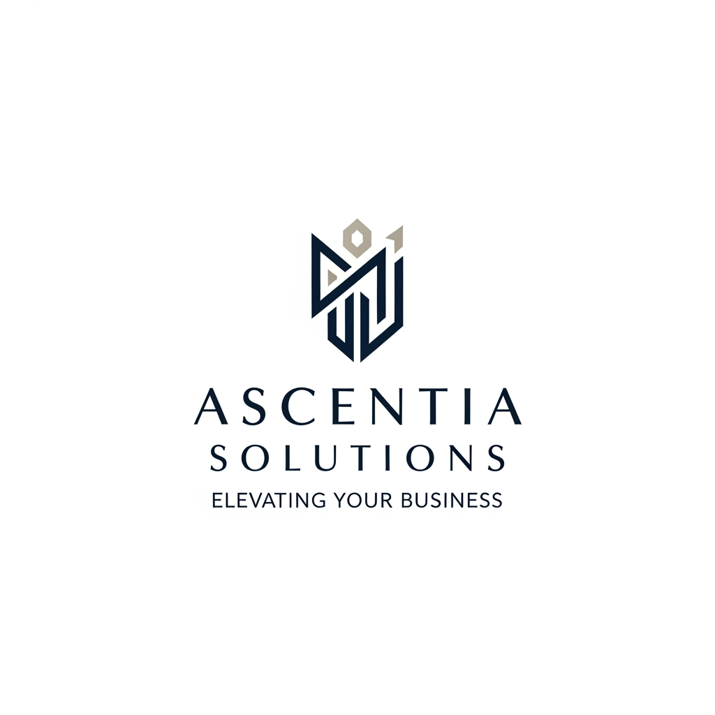 AI Design for create a logo for a business company something professional and elegant