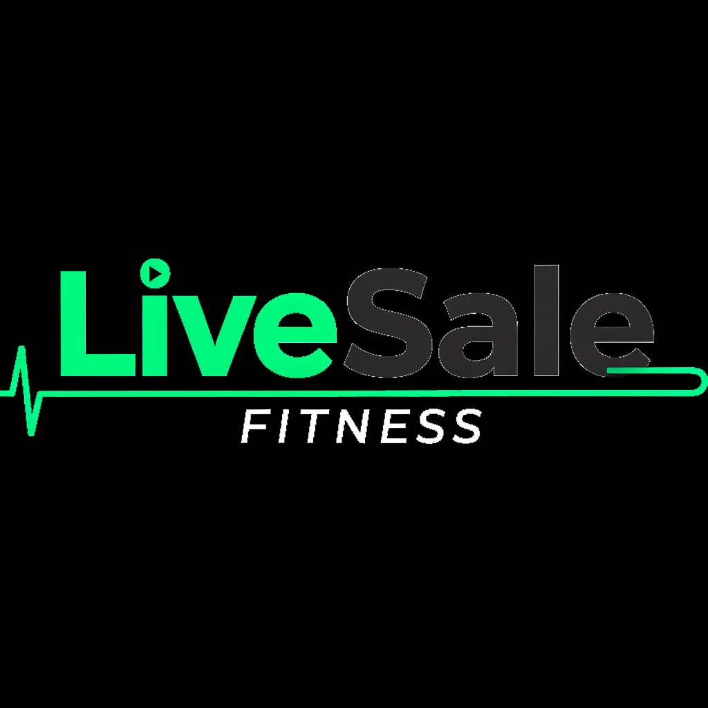 AI Design for LiveSale.Fitness name logo