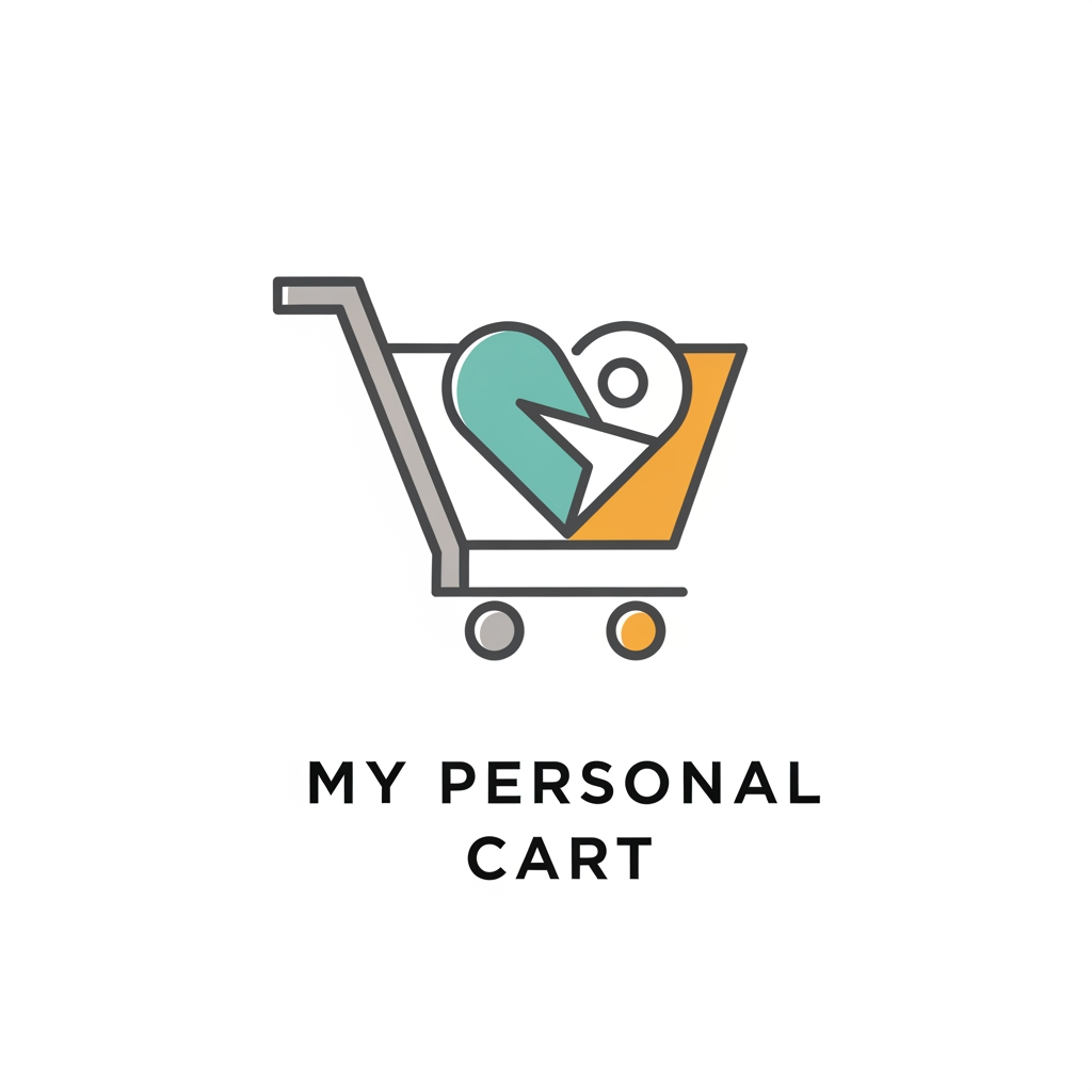 AI Design for i want to create a logo for mny brand called, "My Personal Cart"