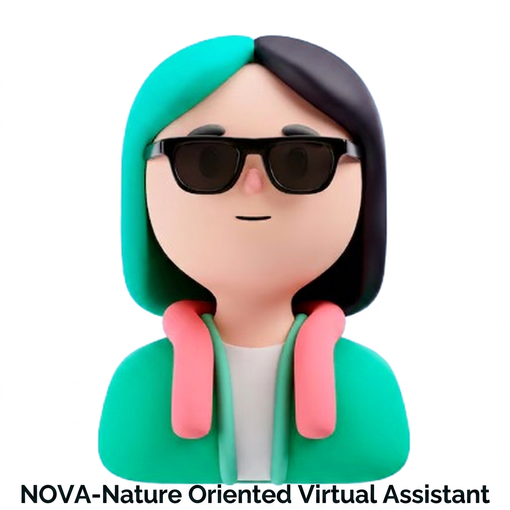 AI Design for Add below this NOVA-Nature Oriented Virtual Assistant