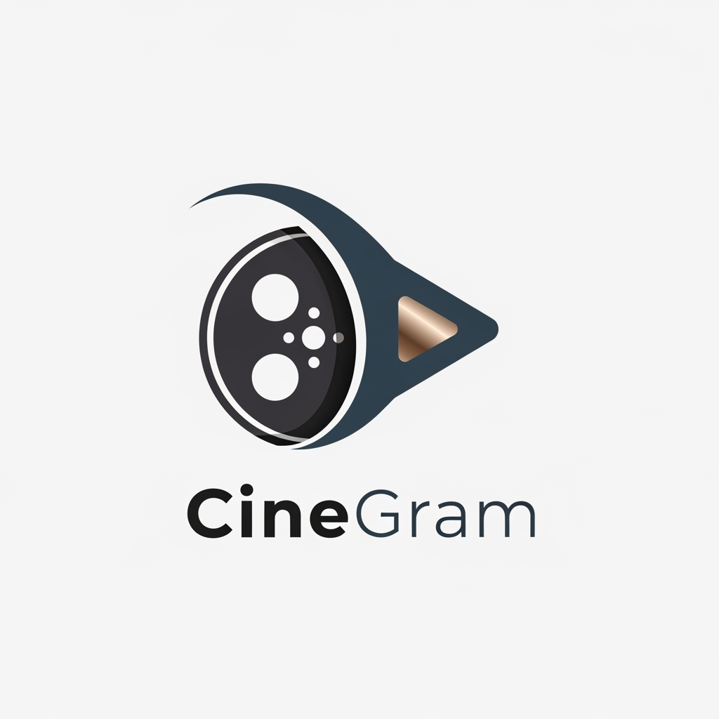 AI Design for i want a logo for my instagram cinematic videos channel